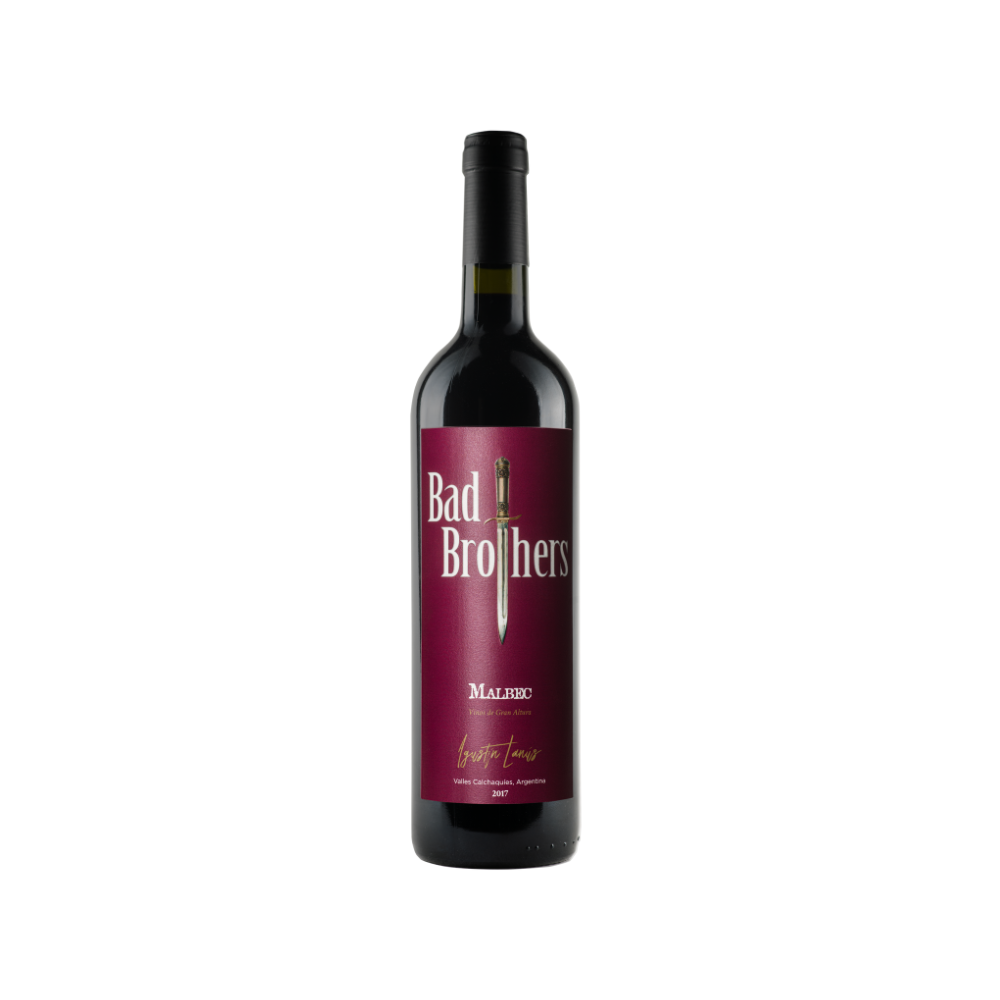 Agustín Lanús Wines Bad Brothers Malbec Premium 750 ml - Bot