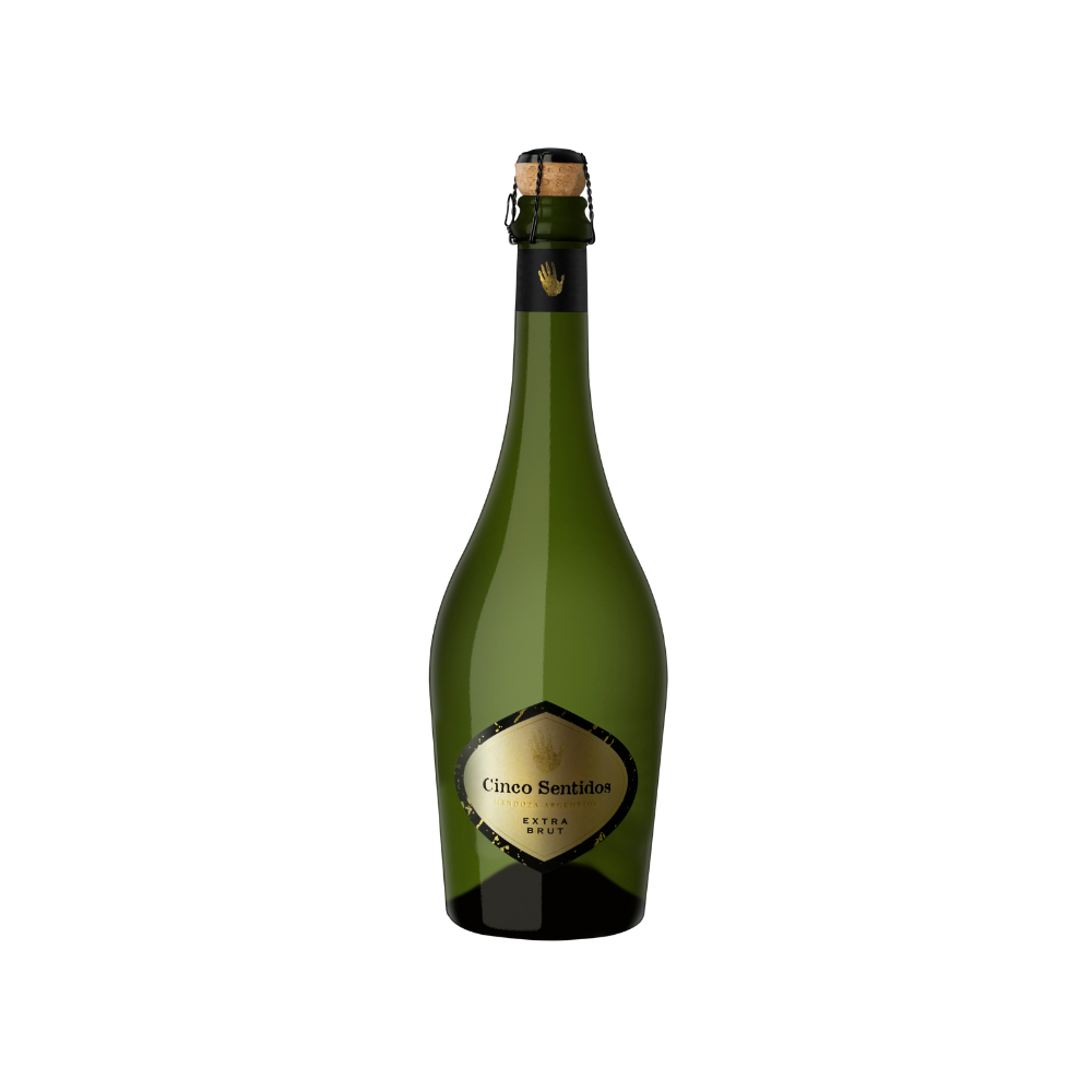 Cinco Sentidos Extra Brut Chardonnay/Semillón/Pinot  750ml - Bot