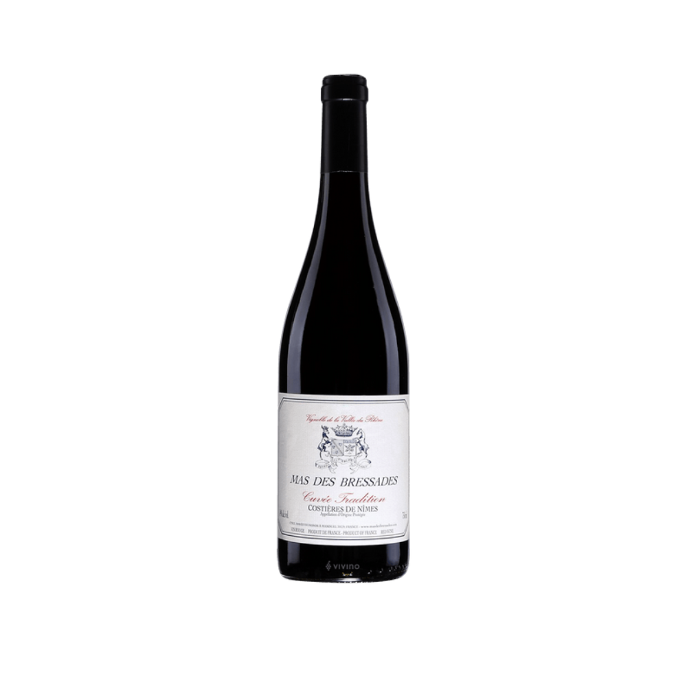 Mas des Bressades Costières de Nîmes Rouge AOC Cuvée Tradition 750ml - Bot