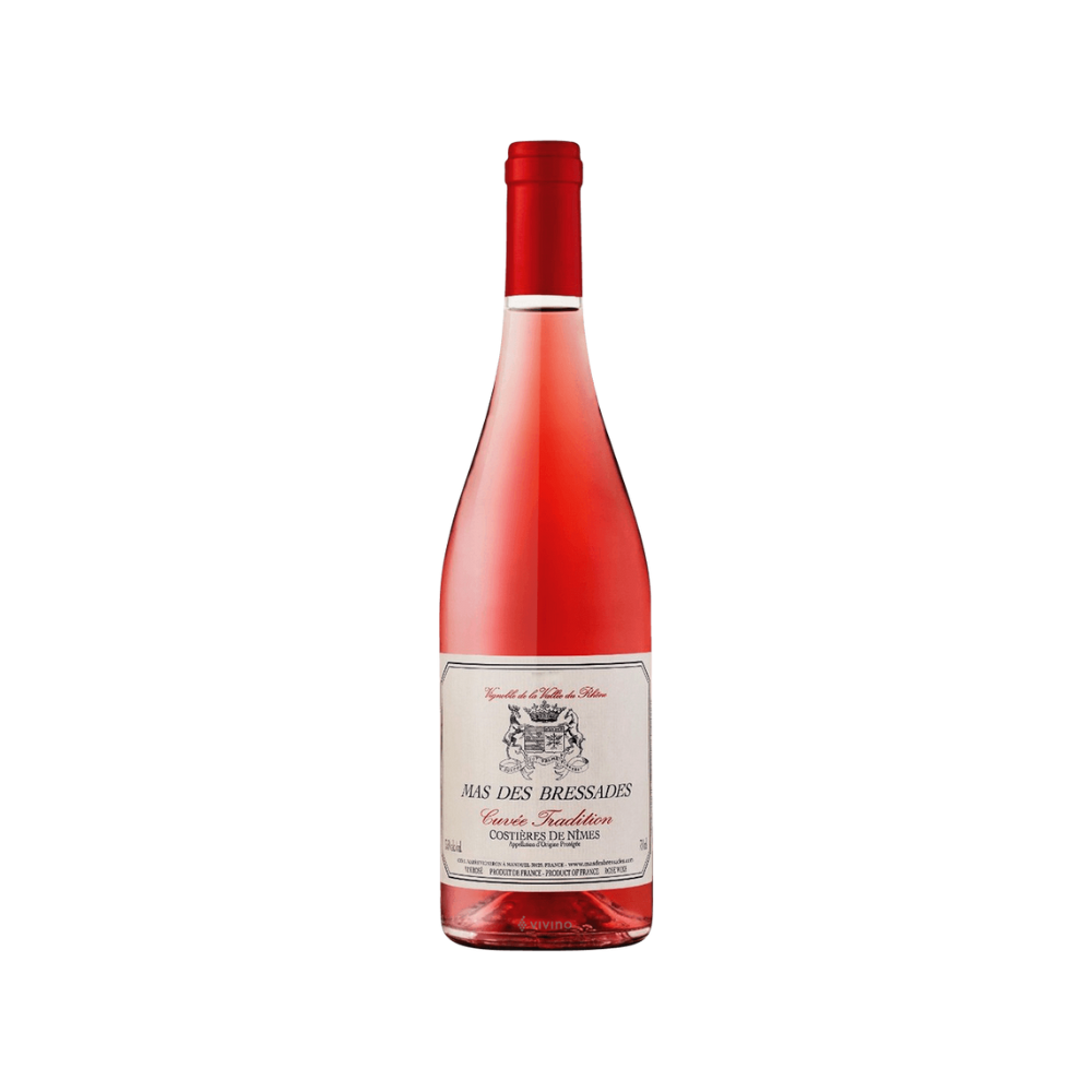 Mas des Bressades Costières de Nîmes Rosé AOC Cuvée Tradition 750ml - Bot