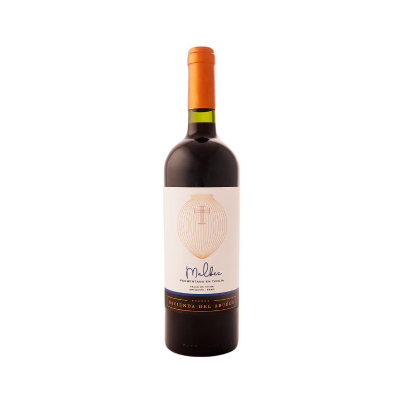 Hacienda del Abuelo Fermentado en Tinajas Malbec 750 ml - Bot