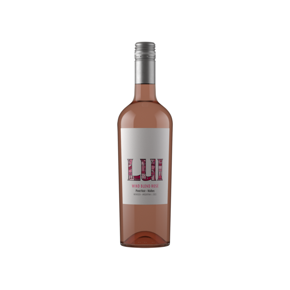 LUI Wines Wind Blend Rose Pinot Noir-Malbec 750 ml - Bot