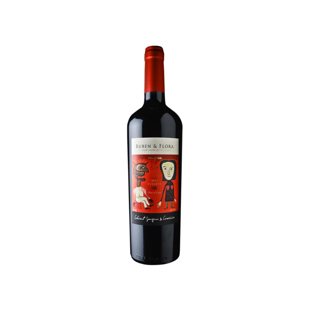 Ruben &amp; Flora Cabernet Sauvignon Carmenere Gran Reserva 750ml - Bot