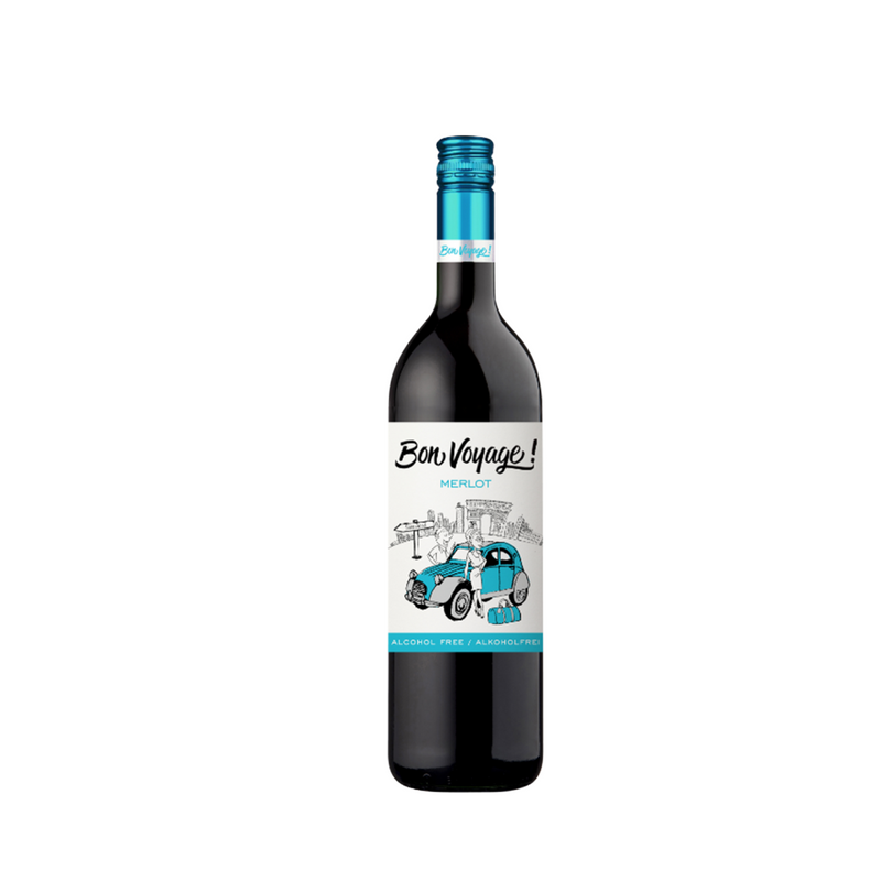 Bon Voyage Bon Voyage Merlot Alcohol Free 750ml - Bot