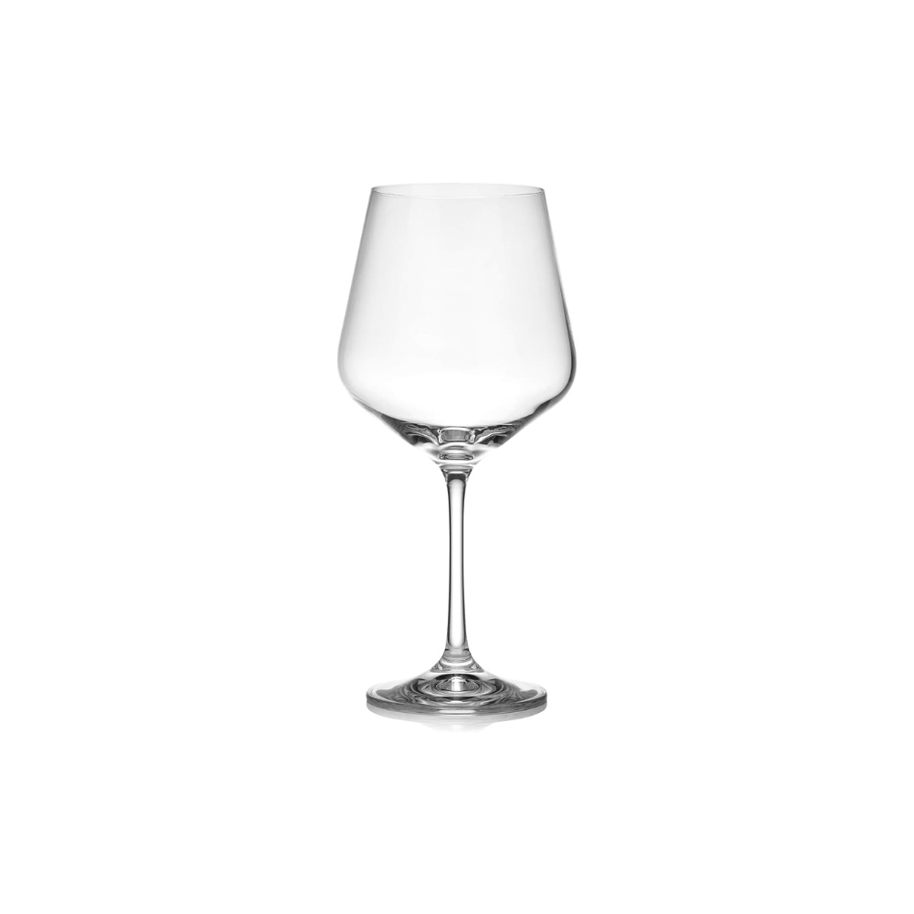 Crystalex Sandra Burgundy 570 ml - Set 6 piezas