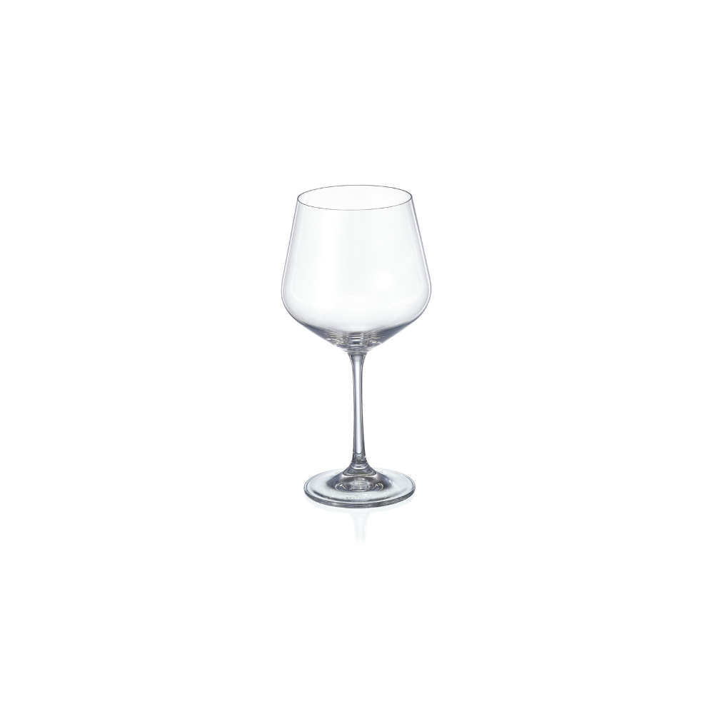 Crystalex Siesta Burgundy 540 ml - Set 6 piezas