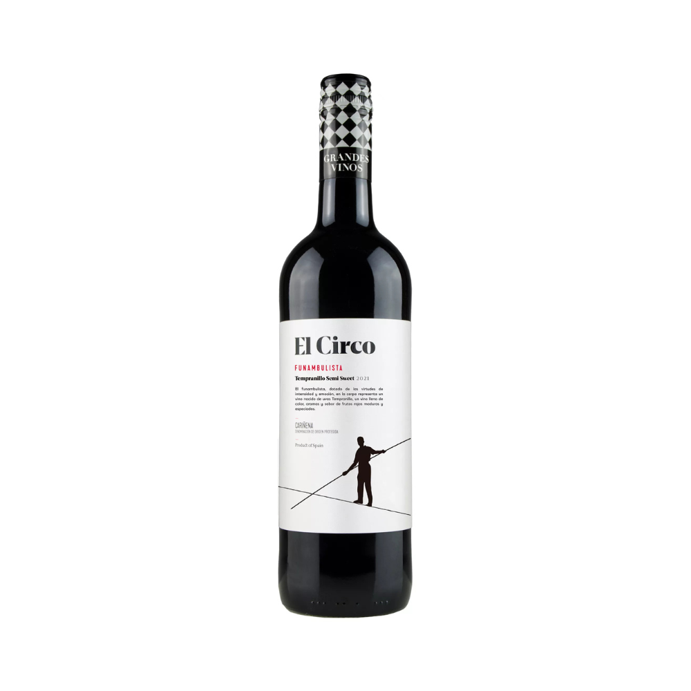 El Circo Fonambulista Cariñena Semi Sweet 750ml - Bot