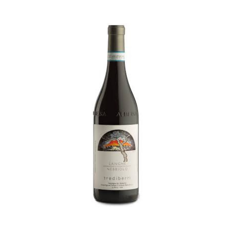 Trediberri Langhe Nebbiolo 750ml - Bot