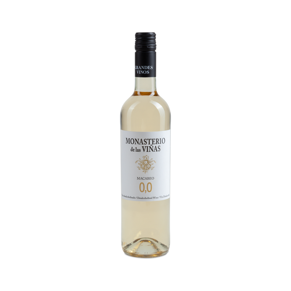 Monasterio de las Viñas Macabeo Blanco 0% Alcohol 750ml - Bot