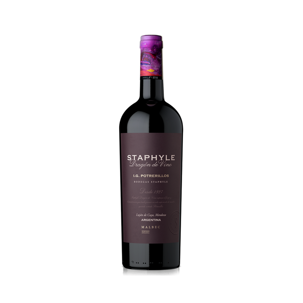 Staphyle Dragón del vino Malbec 750 ml - Bot