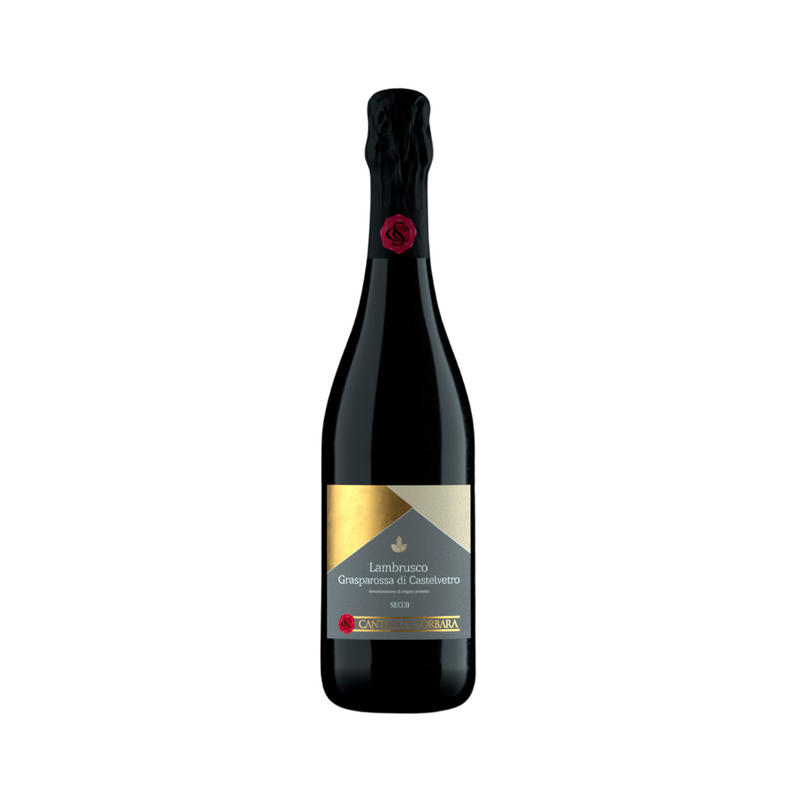 Cantine Di Carpi E Sorbara Lambrusco Grasparossa Di Castelvetro DOP 750 ml - Bot