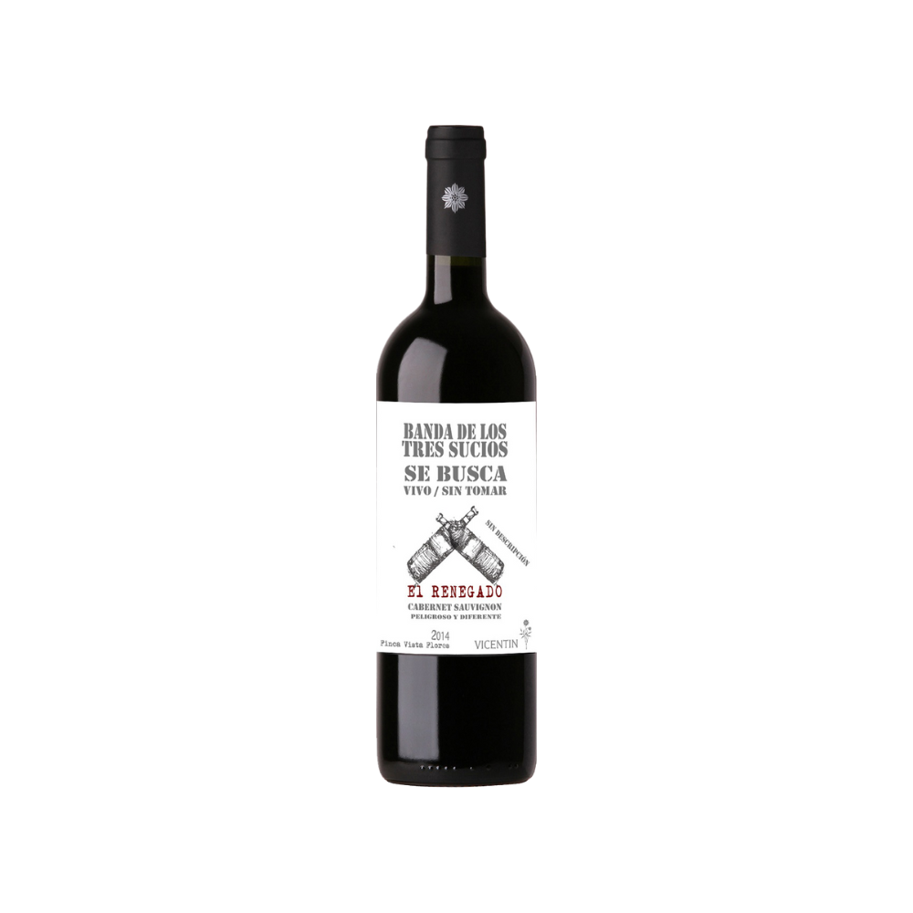 Bodega Vicentin Tres Sucios Renegado Cabernet Sauvignon 750ml - Bot
