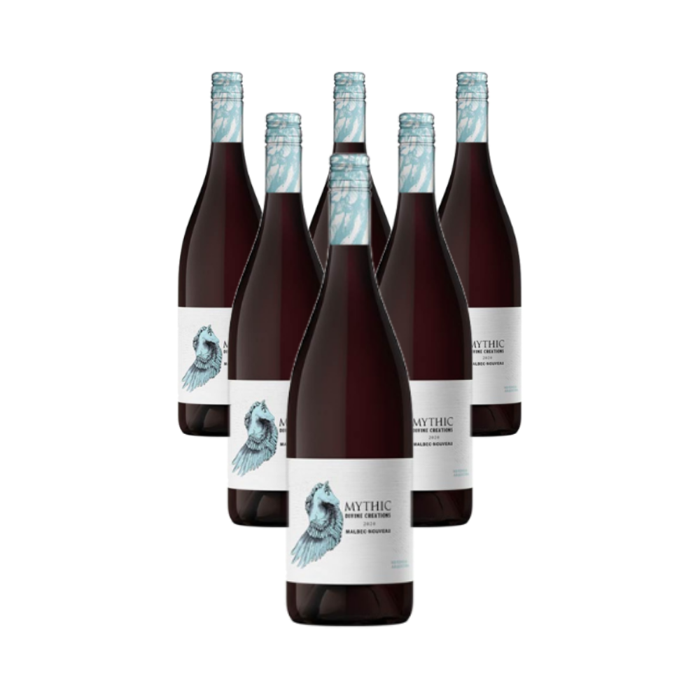 Pack x6 Mythic Cellars Divine Creations Malbec Nouveau 750 ml