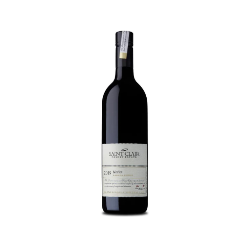 Saint Clair Rapaura Rsve Marlborough Merlot 750ml - Bot